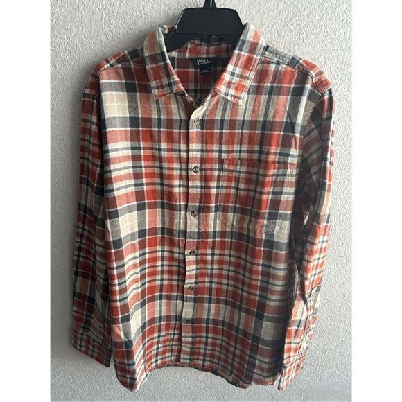 ❤️Eddie Bauer Men’s  Flannel Shirt - Picture 1 of 4
